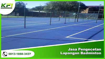 Jasa Pengecatan Lapangan Badminton