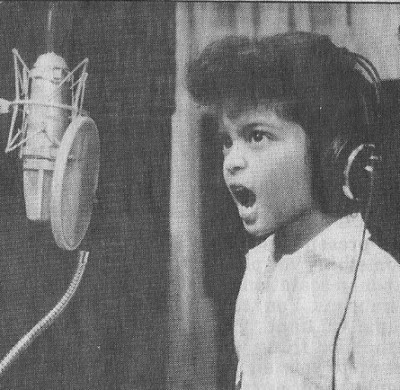 Bruno Mars Singing When He was a child