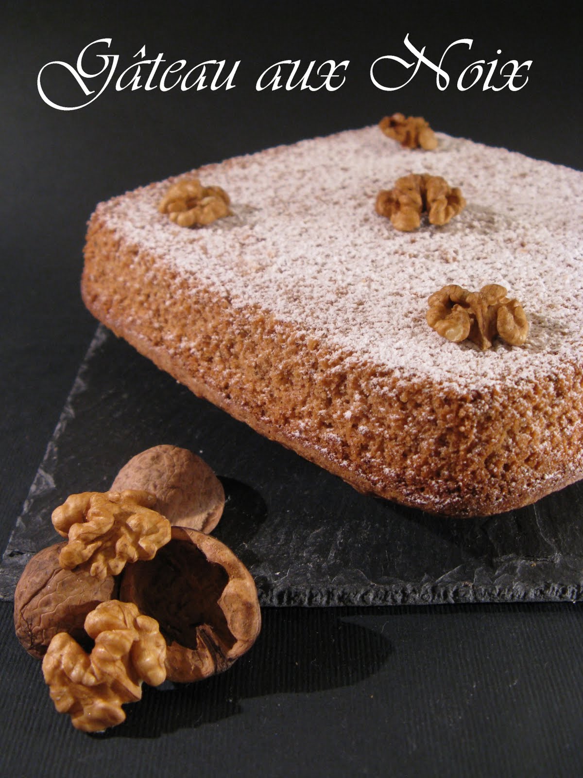 J En Reprendrai Bien Un Bout Gateau Aux Noix Sans Beurre Sans Gluten