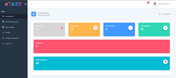 APLIKASI E-TICKET ( Realtime notification with pusher.js and send email with sendGrid )