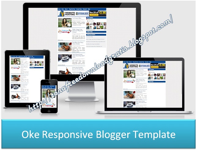 Oke Responsive Blogger Template