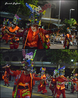 Desfile Inaugural del Carnaval. Uruguay. 2017 Murga La Clave