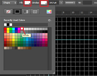 Selecting rectangle The color