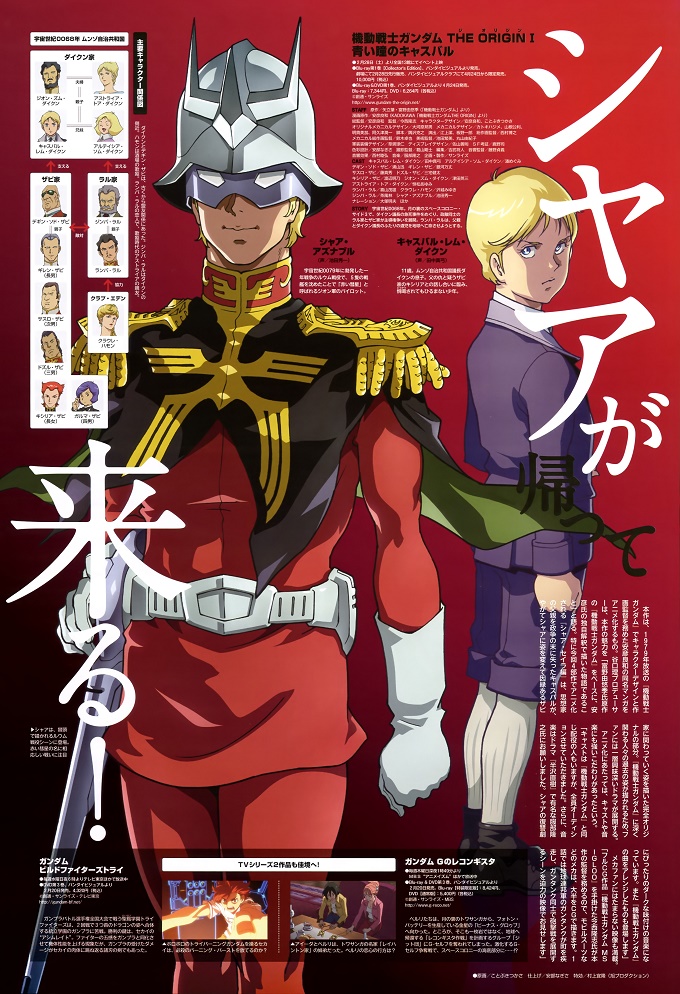 Mobile Suit Gundam: The Origin III Akatsuki no Houki