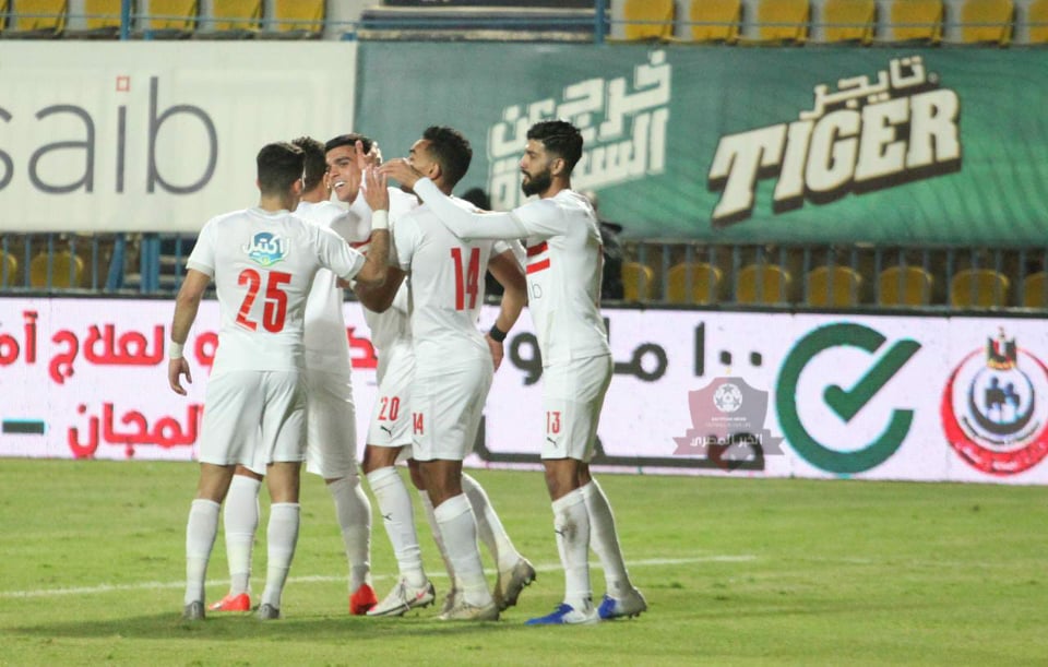 صور .. مباراة الزمالك ومصرالمقاصة