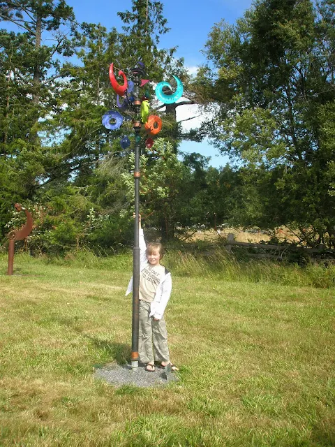 Sculpture Garden, San Juan Islands