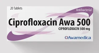 Ciprofloxacin Awa دواء