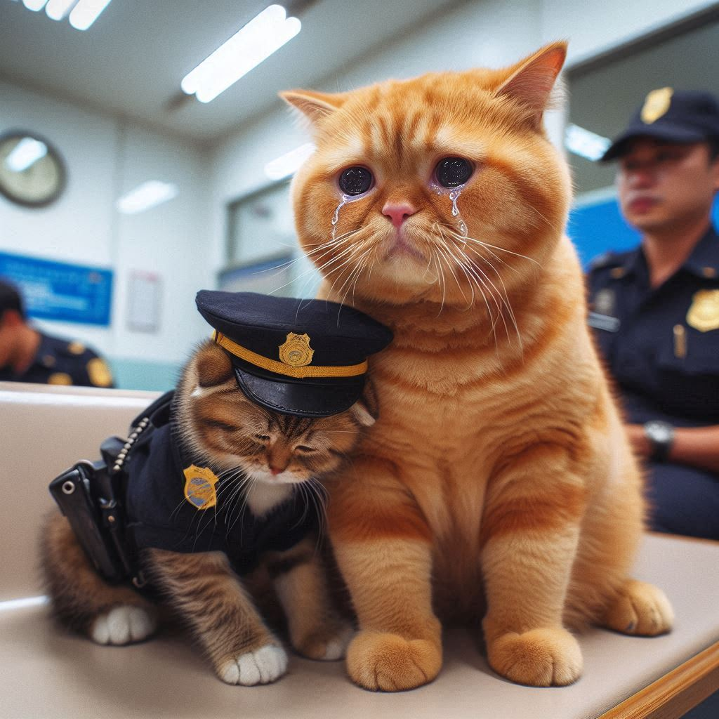 Milo and Max's Police Station Adventure