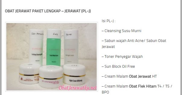 Ubat Untuk Masalah Jerawat Badan - Ajaran t