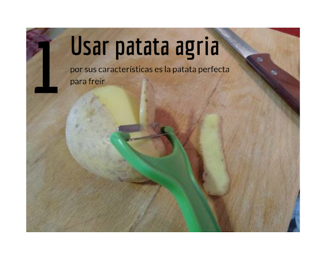 Cómo conseguir "La perfecta patata frita"