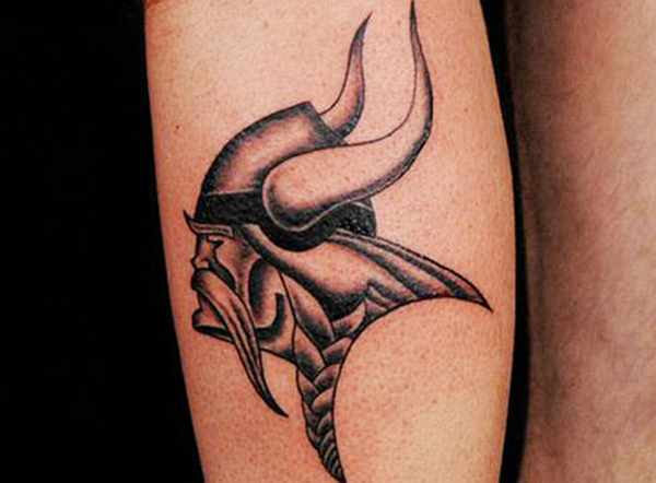 Viking tattoos can also be combined with 