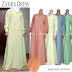 Baju Muslim Terbaru  Zahra Dress Busui Friendly