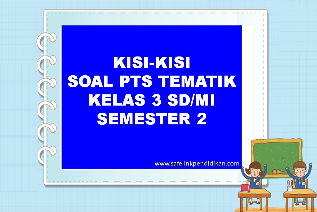 Kisi-kisi PTS Tematik Kelas 3 SD/MI