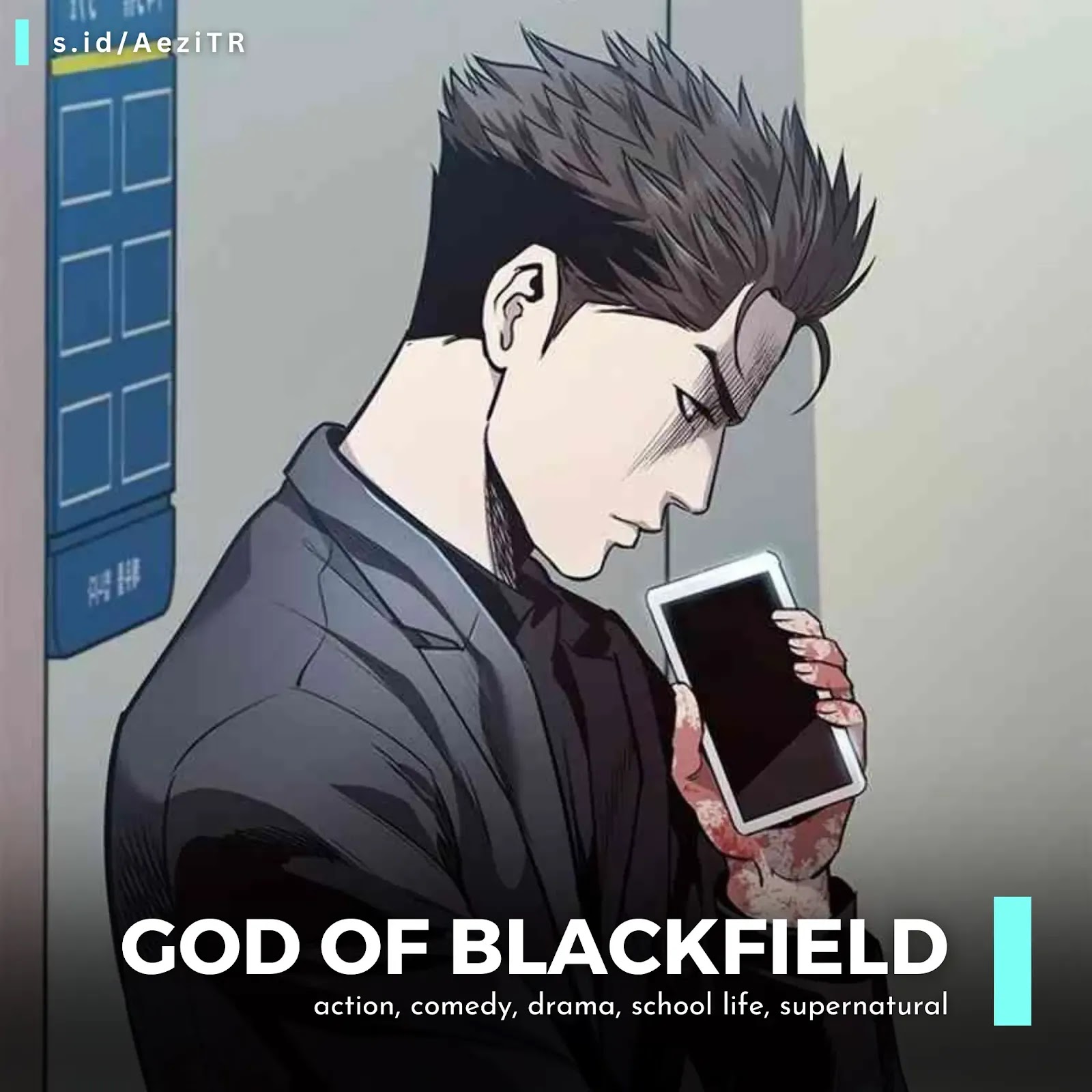 Review God of Blackfield cover Rekomendasi Manhwa Terbaik Tahun 2018 by aezife (s.id/AeziTR)