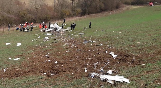 Repülőgép-szerencsétlenség történt a szlovák-cseh határ közelében