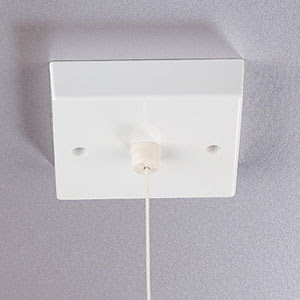 Pull Cord Timer, Time Lag, For Heat or Light; Time Delay Switch