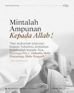 Mintalah Ampunan Kepada Allah