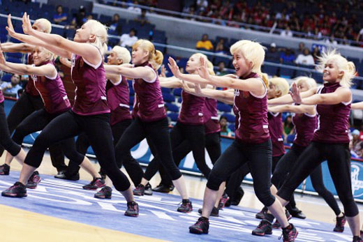 In cheerdance, UP is at the top of the heap, 2011 UAAP Cheerdance Competition Winners, UP Pep Squad lass wins 'Samsung Stunner' award, UP Pep Squad aims for fourth cheerdance title