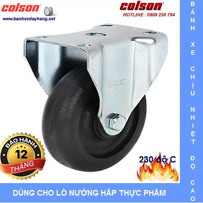 Các loại bánh xe đẩy chịu nhiệt độ cao Colson Caster Mỹ www.banhxeday.xyz