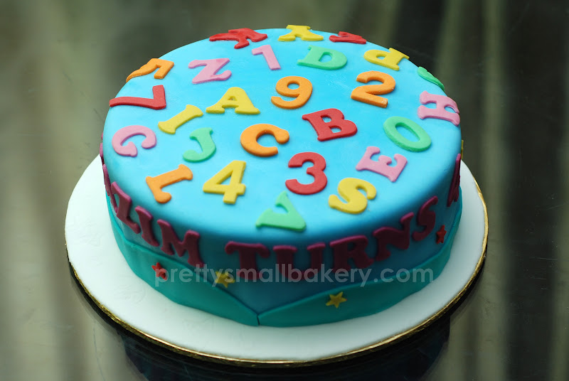 Kek birthday nazim - Prettysmallbakery