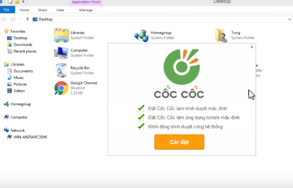 Cài Đặt Cốc Cốc - Hướng dẫn Cai dat coc coc chi tiết 9