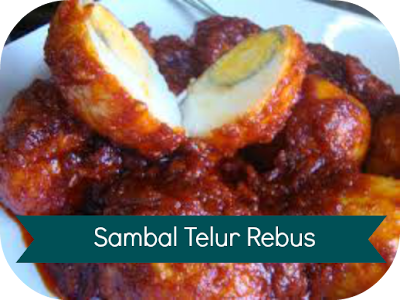 Sambal Telur Rebus - Koleksi Resepi Atkins Lynn Mohd