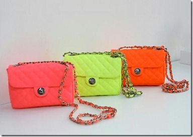 bolsas verão fluo