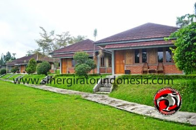 villa sukabumi luas besar murah ada kolam renang