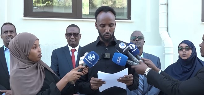 Members of the Somali Parliament level accusations against the British ambassador to Somalia