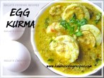 Egg Muttai Kurma