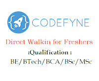 Codefyne-Software-walkin-freshers