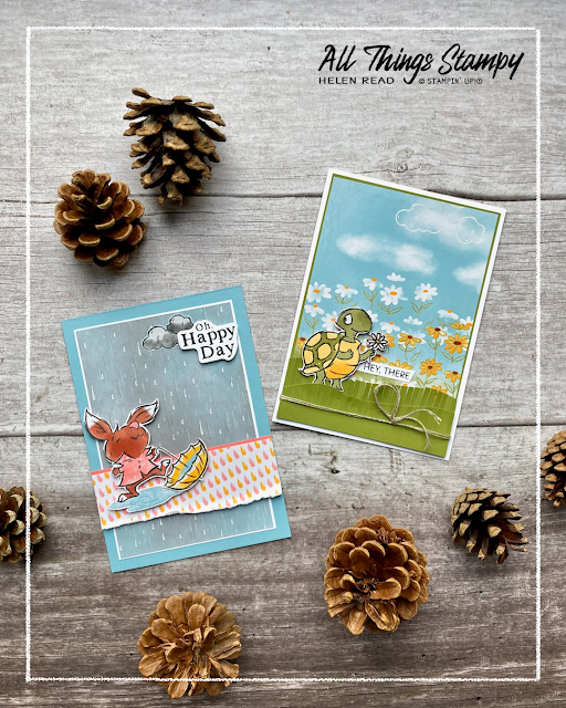 Stampin Up Rain or Shine card ideas