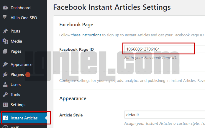 Cara Install Plugin Instant Articles Facebook Di Wordpress
