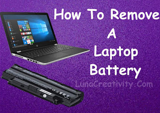 How To Remove A Laptop Battery