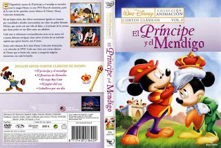 Carátula: El príncipe y el mendigo (1990) Mickey’s the Prince and the Pauper