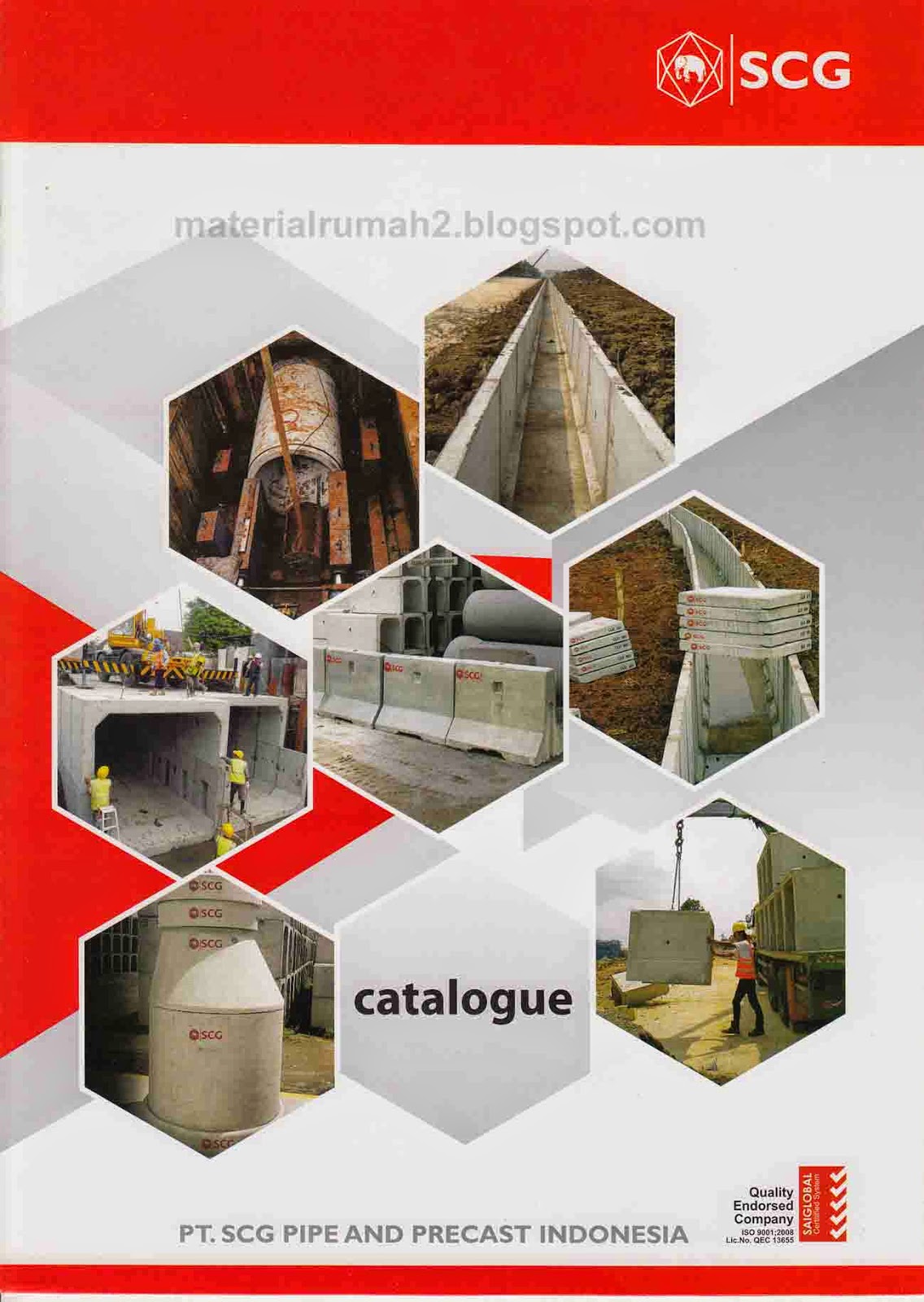 Saluran Beton Precast dari SCG PIPE AND PRECAST INDONESIA 