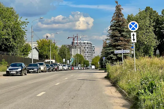 Лётная улица, строящийся жилой комплекс «Город на реке Тушино-2018»