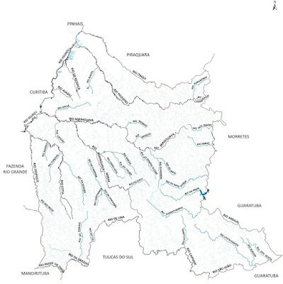 Hidrografia de São José dos Pinhais