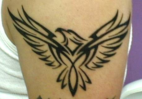 tattoo birds. Tribal Bird Tattoo Designs.