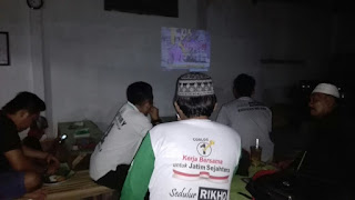 Nobar Debat Pilgub Bersama Sedulur Rikho ”Pemimpin Cerdas Itu Ya Khofifah- Emil”.