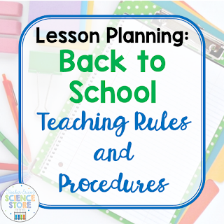 Lesson Planning: Back to School-Teaching Rules and Procedures