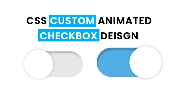 How To Create Custom toggle Button Using HTML & CSS