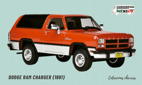 camionetas imprescindibles de mexico 1:43 madre editorial, Dodge RAM Charger 1:43