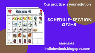 SCHEDULE-SECTION OF:1-8