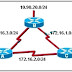 Refer to the exhibit. RIPv1 is configured as the routing protocol for the network that is shown. The following commands are used on each router: 