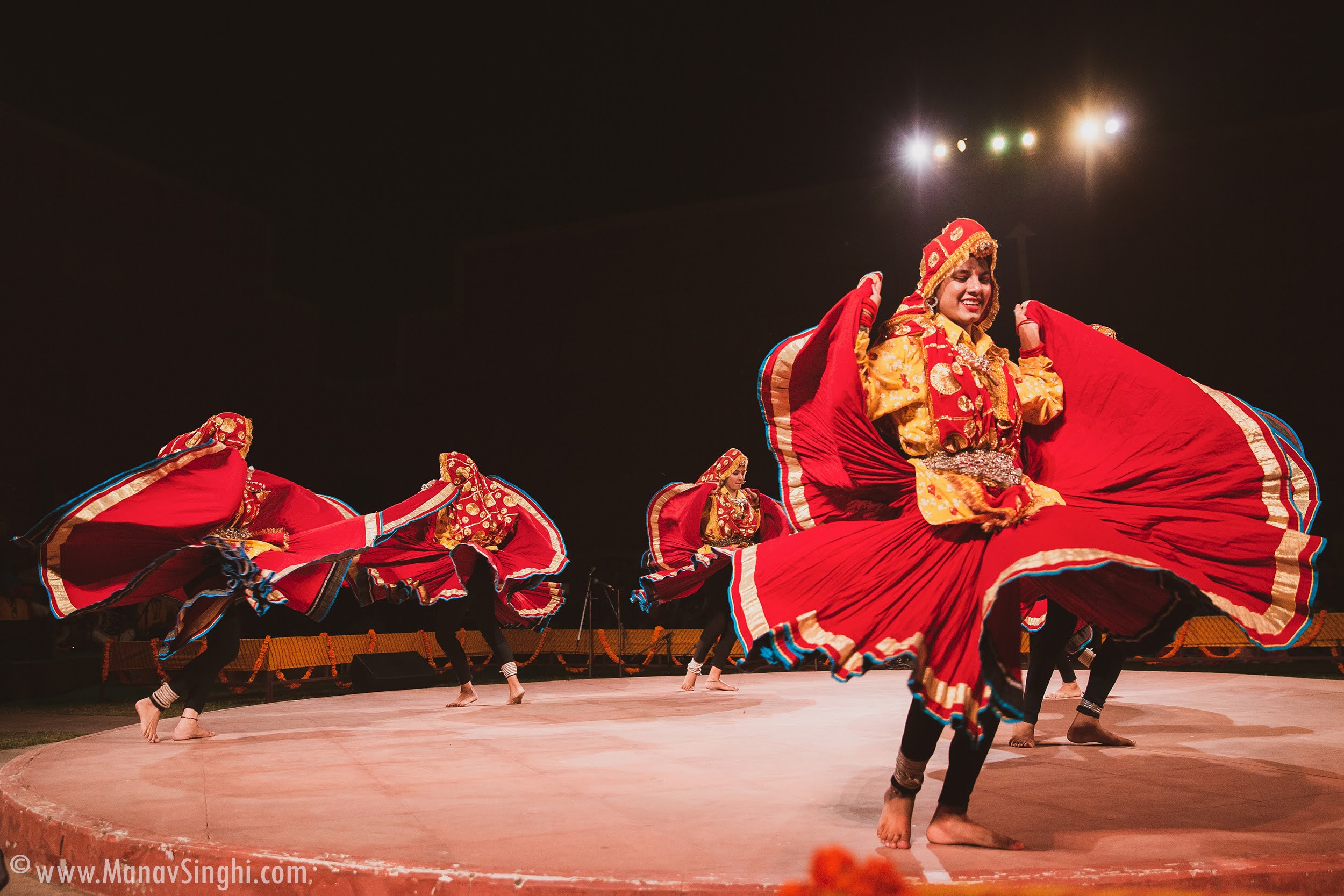 Ghoomar Dance of Haryana at Lokrang Jaipur