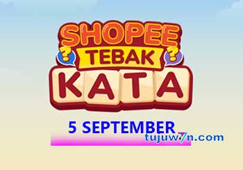 tebak kata shopee tantangan harian 5 september tahun 2022