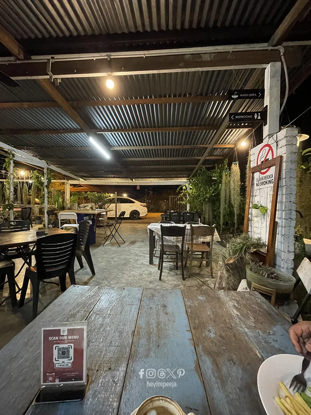 Makan Malam Di Bunga 59 Cafe Kuala Pilah