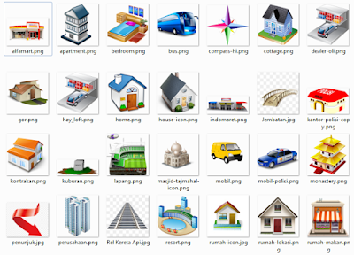 Gratis download icon untuk denah lokasi