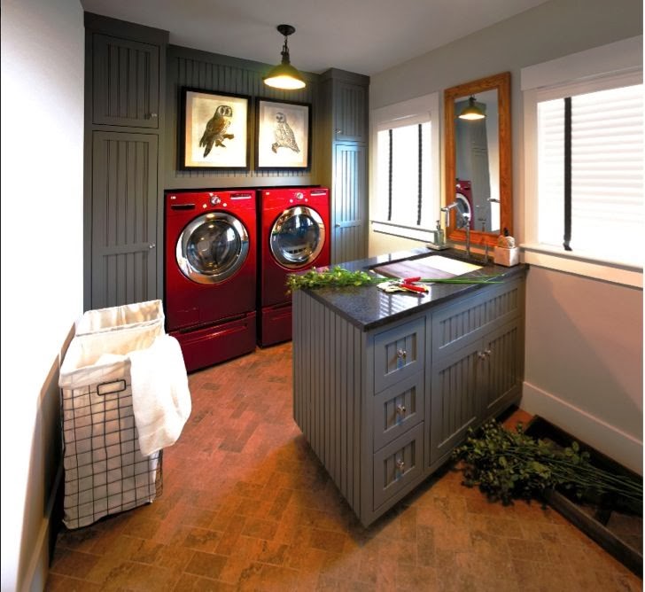 Mrs Peeks Farmhouse Beautiful Laundry Rooms 